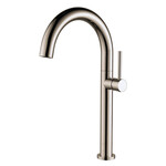 Pearl LEON - Brushed Nickel Brass Bar & Kitchen Faucet