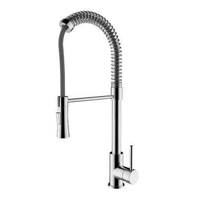 Pearl SPRING SPOUT - III Chrome Brass Kitchen Faucet