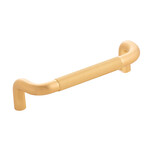 Belwith Keeler Verge Asymmetrical Pull Brushed Golden Brass - 3 3/4 in