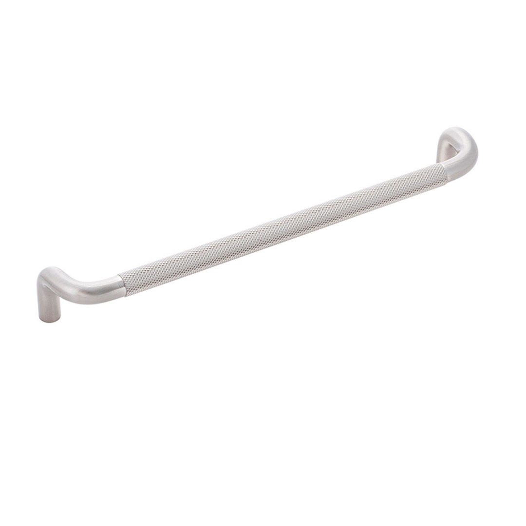 Verge Asymmetrical Pull Stainless Steel - 7 9/16 in