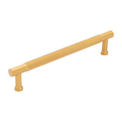 Belwith Keeler Verge Pull Brushed Golden Brass - 6 5/16 in