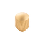 Belwith Keeler Verge Knob Brushed Golden Brass - 7/8 in