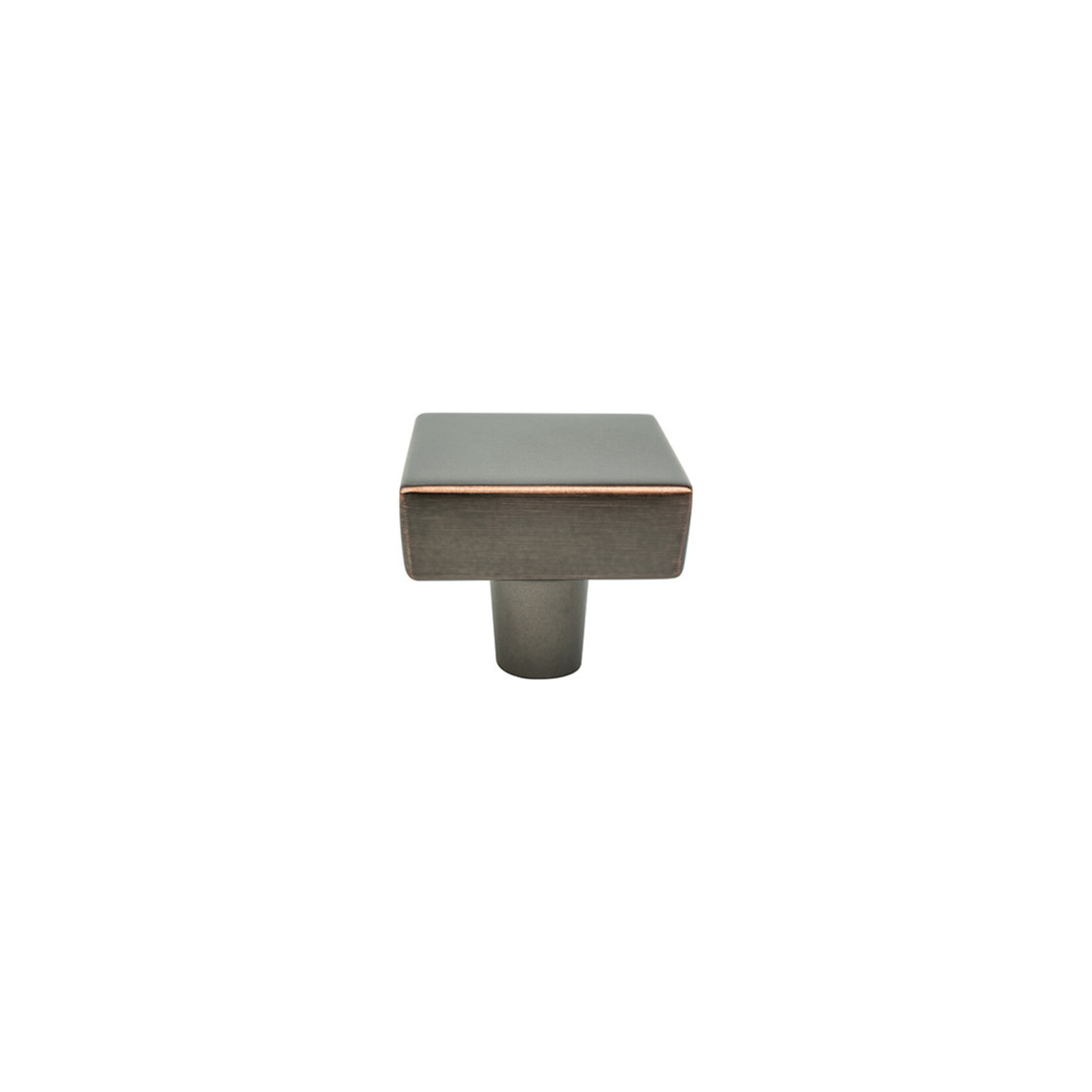 Berenson Brookridge Square Knob Verona Bronze - 1 3/8 in