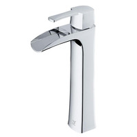 TAKKA - H Chrome Brass Vessel Bathroom Faucet