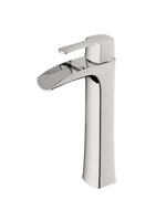 Pearl TAKKA - H Brushed Nickel Brass Vessel Bathroom Faucet