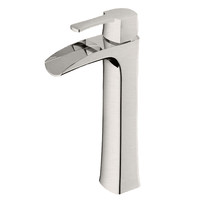 TAKKA - H Brushed Nickel Brass Vessel Bathroom Faucet