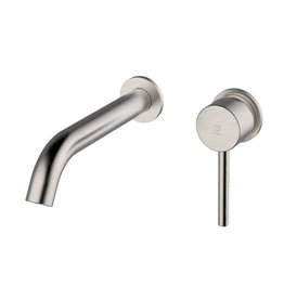 Pearl BAKER - Brushed Nickel Brass Cast Spout Vanity Faucet