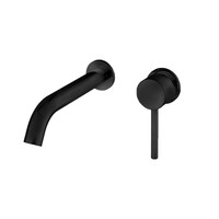 BAKER - Matte Black Brass Cast Spout Vanity Faucet