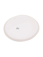 Pearl KASU - C Kara Beige Porcelain Fireclay Ceramic Bathroom Sink