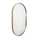 Pearl EDEN Champagne Gold Oval Decorative Mirror