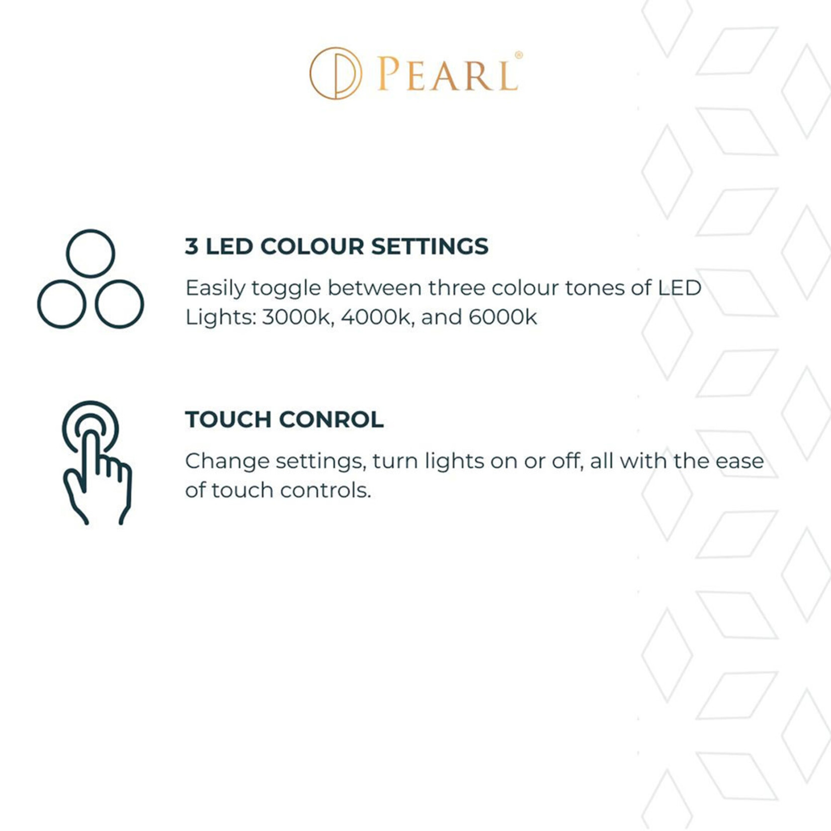 Pearl LAUREN LED Mirror