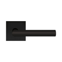 Rhodos Passage Lever Cosmos Black - Slim Square Rosette
