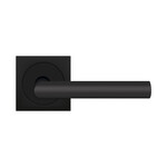 Karcher Design Rhodos Half Dummy Lever Cosmos Black - Square Rosette Right Handed