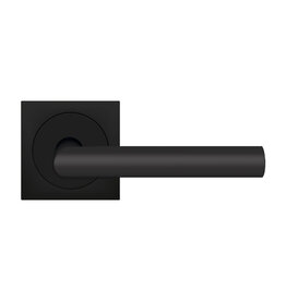 Karcher Design Rhodos Half Dummy Lever Cosmos Black - Square Rosette Right Handed