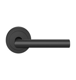 Karcher Design Rhodos Privacy Lever Cosmos Black - Round Rosette