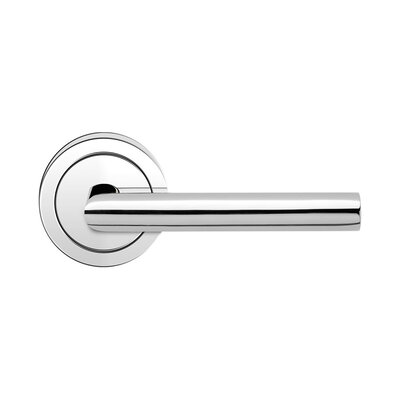 Karcher Design Rhodos Privacy Lever Polished Stainless Steel - Round Rosette