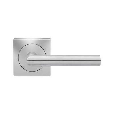 Karcher Design Rhodos Privacy Lever Satin Stainless Steel - Square Rosette