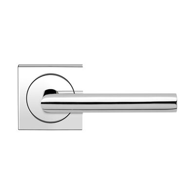 Karcher Design Rhodos Privacy Lever Polished Stainless Steel - Square Rosette