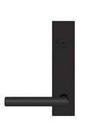 Karcher Design Rhodos Half Dummy Lever Cosmos Black - Rectangular Rosette Right Handed