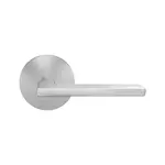 Karcher Design Montana Passage Lever Satin Stainless Steel - Slim Round Rosette