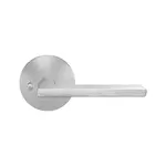 Karcher Design Montana Privacy Lever Satin Stainless Steel - Slim Round Rosette
