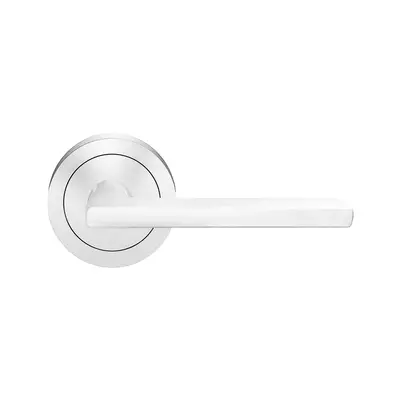 Karcher Design Montana Privacy Lever Polished Stainless Steel - Round Rosette