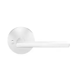 Karcher Design Montana Privacy Lever Polished Stainless Steel - Slim Round Rosette