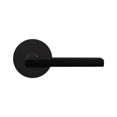 Karcher Design Montana Privacy Lever Cosmos Black - Slim Round Rosette