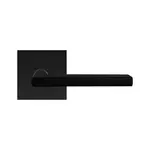 Karcher Design Montana Half Dummy Lever Cosmos Black - Slim Square Rosette Left Handed