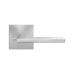 Karcher Design Montana Privacy Lever Satin Stainless Steel - Slim Square Rosette
