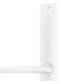 Karcher Design Montana Passage Lever Polished Stainless Steel - Rectangular Rosette
