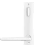 Montana Privacy Lever Polished Stainless Steel - Rectangular Rosette
