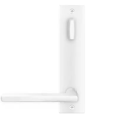 Karcher Design Montana Privacy Lever Polished Stainless Steel - Rectangular Rosette