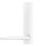 Karcher Design Montana Half Dummy Lever Polished Stainless Steel - Rectangular Rosette Right Handed