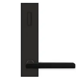 Karcher Design Montana Entryset Lever Cosmos Black - Rectangular Rosette