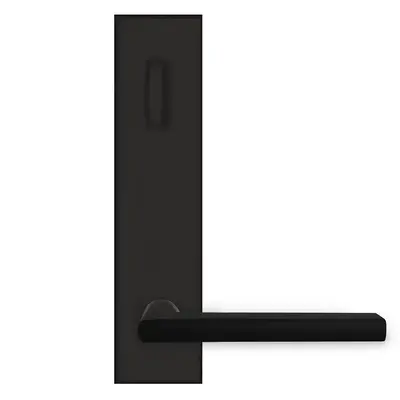 Karcher Design Montana Entryset Lever Cosmos Black - Rectangular Rosette