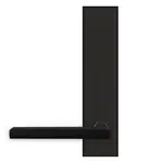 Karcher Design Montana Half Dummy Lever Cosmos Black - Rectangular Rosette Left Handed