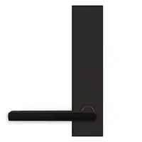 Montana Half Dummy Lever Cosmos Black - Rectangular Rosette Right Handed