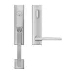 Karcher Design Montana Tubular Entryset Lever Satin Stainless Steel