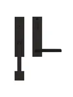 Karcher Design Montana Tubular Dummy Entryset Lever Cosmos Black