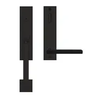 Montana Tubular Dummy Entryset Lever Cosmos Black