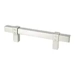 Berenson Rivet Rebel Pull Brushed Nickel - 3 3/4 in