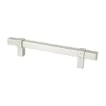 Berenson Rivet Rebel Pull Brushed Nickel - 5 1/16 in