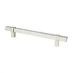 Berenson Rivet Rebel Pull Brushed Nickel - 6 5/16 in