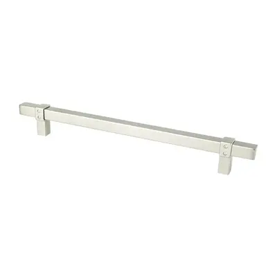 Berenson Rivet Rebel Pull Brushed Nickel - 8 13/16 in