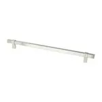 Berenson Rivet Rebel Appliance Pull Brushed Nickel - 12 in