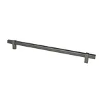 Berenson Rivet Rebel Appliance Pull Slate - 12 in