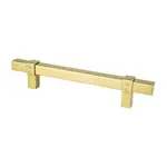 Berenson Rivet Rebel Pull Modern Brushed Gold - 5 1/16 in