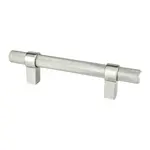 Berenson Radial Reign Knurled Pull Brushed Nickel - 3 3/4 in