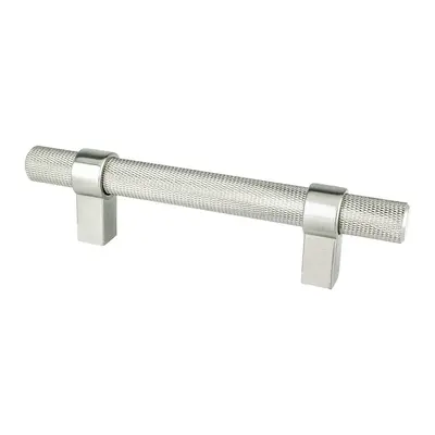 Berenson Radial Reign Knurled Pull Brushed Nickel - 3 3/4 in